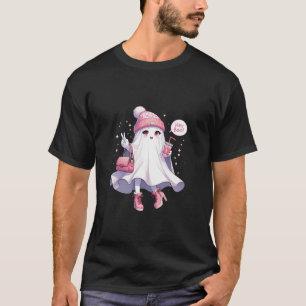 Camiseta Ghost Ei Boo Halloween Papais noeis Fantasmas do C