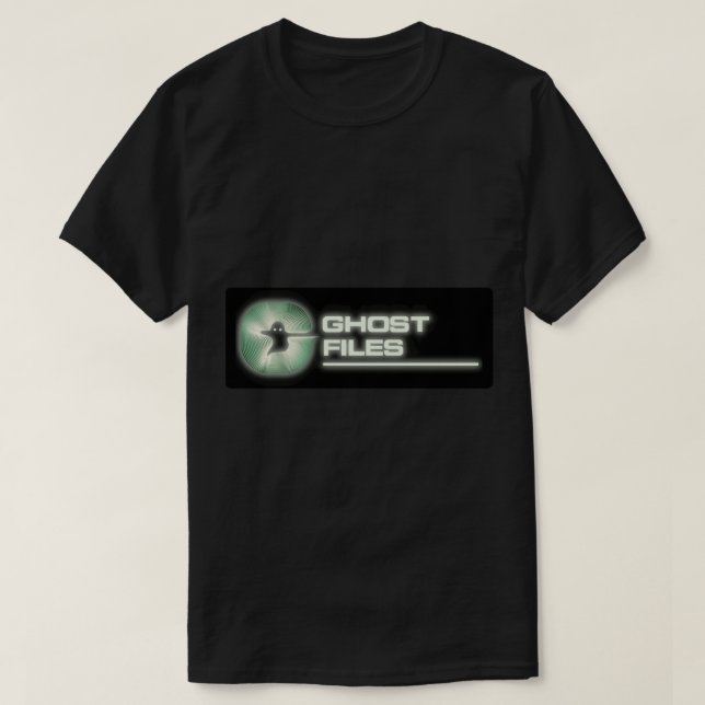 Camiseta Ghost Files Sticker1 (Frente do Design)