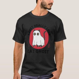 Camiseta Ghost Gato Kawaii Eu Amo Fantasma Gata Gasto
