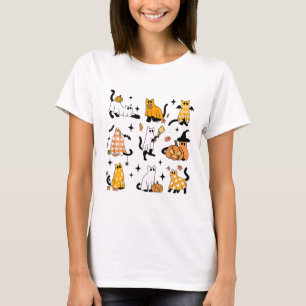 Camiseta Ghost Ghost Dia de as Bruxas engraçado Roufit Figu