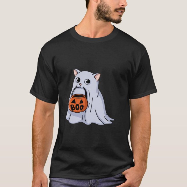 Camiseta Ghost Ghost Galloween Boo (Frente)