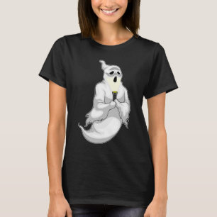 Camiseta Ghost Halloween Flashlight