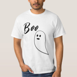 Camiseta Ghost Halloween preto branco