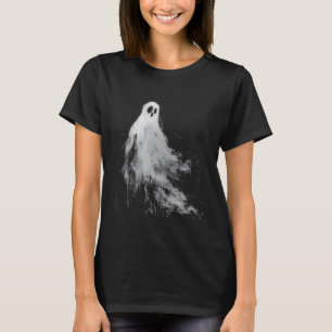Camiseta Ghost Horror Spooky Assusty Halloween Grunge Aesth