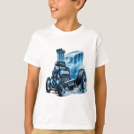 Camiseta Ghost Hot Rod<br><div class="desc">Cruise the shadows with the Ghost Hot Rod, a bold and stylized design that blends classic hot rod attitude with a supernatural twist. Featuring a side-angle hot rod with gigantic rear tires, a raised engine, and a ghostly semi-transparent body with glowing highlights, this exaggerated machine brings haunting energy to any...</div>