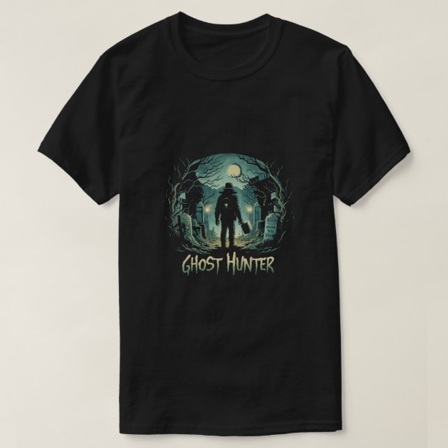 Camiseta Ghost Hunter (Frente do Design)