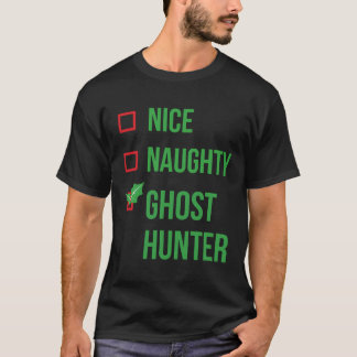 Camiseta Ghost Hunter Funny Pajama presente de Natal