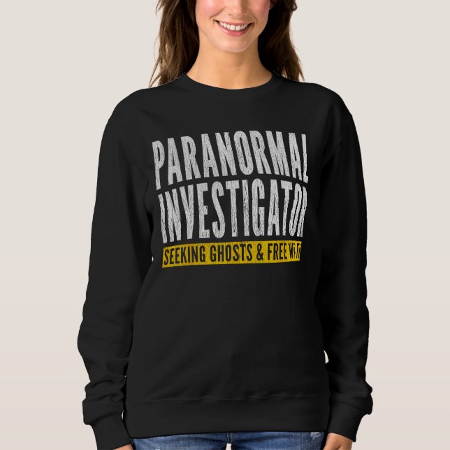 Camiseta Ghost Hunter Paranormal Investigator (Frente)