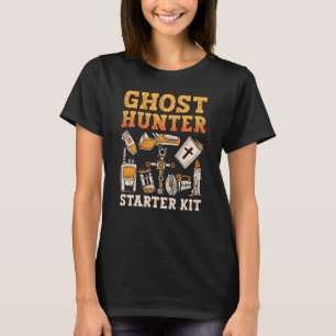 Camiseta Ghost Hunter Starter Kit Paranormal Caça ao Fantas