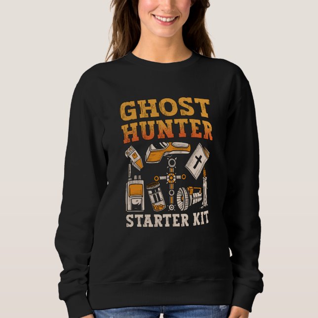 Camiseta Ghost Hunter Starter Kit Paranormal Caça ao Fantas (Frente)
