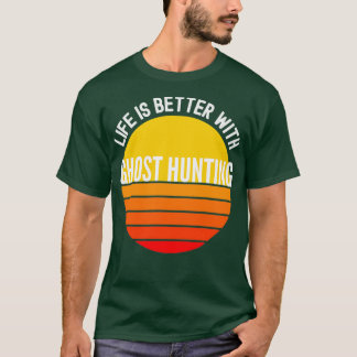 Camiseta Ghost Hunting Smart Halloween Boo
