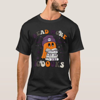 Camiseta Ghost Leia Mais Livros Engraçado Professor H