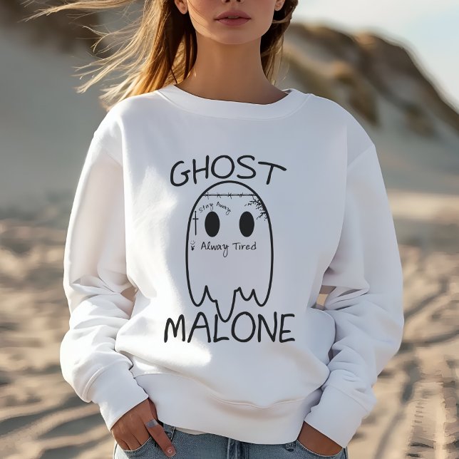 Camiseta Ghost Malone Halloween Sweatshirt Cute Engraçado G (Criador carregado)