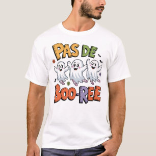 Camiseta Ghost Pas de BOO-rée Balé Dancer Halloween Spook