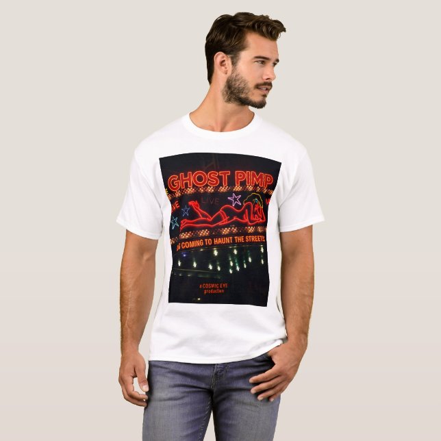 Camiseta Ghost Pimp (Frente Completa)