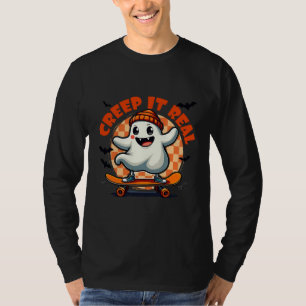 Camiseta Ghost Skating Conselho de Halloween
