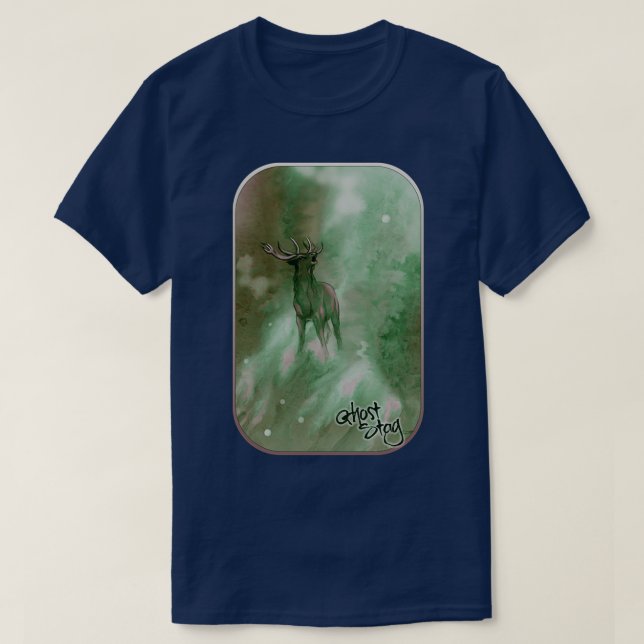 Camiseta Ghost Stag (Frente do Design)