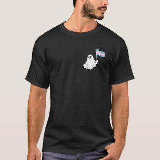 Camiseta Ghost Transgender Halloween Transgender Pride Hall