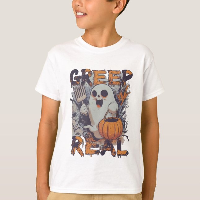 Camiseta Ghost: Trick ou Treine T shirt (Frente)