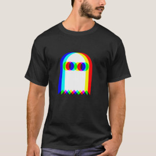 Camiseta Ghost Trippy Vaporwave Halloween Techno Rave EDM