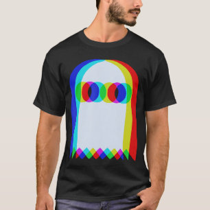 Camiseta Ghostrippy Vaporwave Halloweenechno Rave EDM DJ Mu