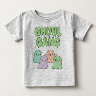 Camiseta GHOUL GANG - Engraçado Fantasma Halloween