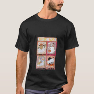 Camiseta Ghoul Gang Groovy Ei Boo Pumpkin Halloween Spooky
