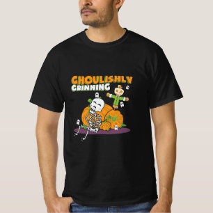 Camiseta Ghoul Halloween Ghoul, Ghouly Grinning