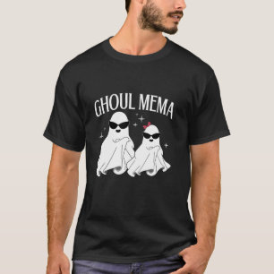 Camiseta Ghoul Mema Boo Halloween Trick Ou Tratar Mema Fant