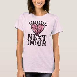 Camiseta Ghoul Next Door Heart Web - Feliz Dia das Bruxas