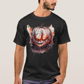 Camiseta Ghoul Pumpkin Branco