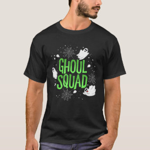Camiseta Ghoul Squad Halloween Ghost Crew Team Garotos