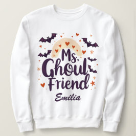 Camiseta GhoulFria Nome Personalizado Halloween
