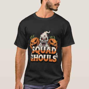 Camiseta Ghouls De Esquadrão - Encontro De Halloween Assomb