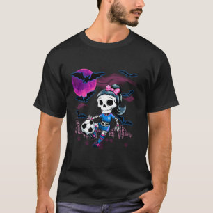 Camiseta Ghouls de Futebol Halloween Trick ou Treat no Socc