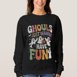 Camiseta Ghouls Just Wanna Have Fun Retro Halloween