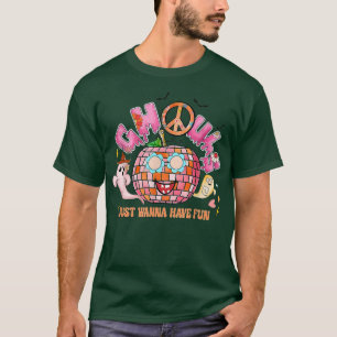 Camiseta Ghouls Só Quer Divertir-Se, Pumpkin Ha