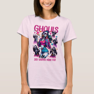 Camiseta Ghouls Só Quer Se Divertir