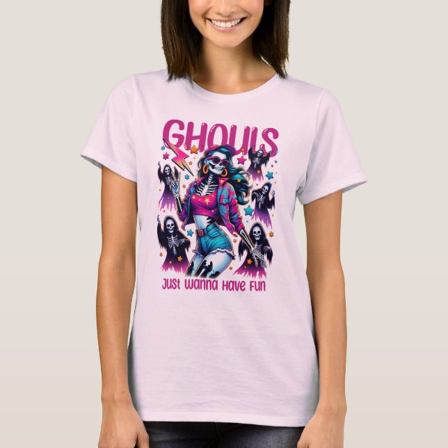 Camiseta Ghouls Só Quer Se Divertir (Frente)