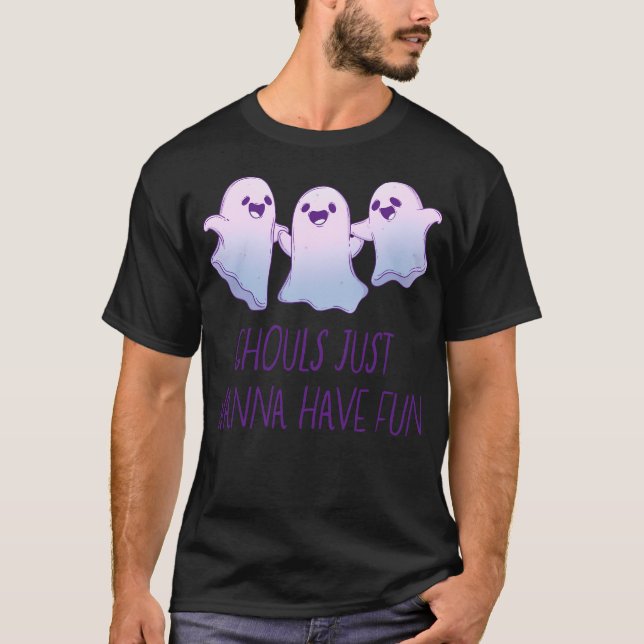 Camiseta Ghouls Só Quer Se Divertir (Frente)