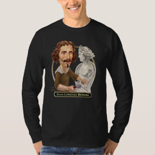 Camiseta Gian Lorenzo Bernini arquiteto escultur Barroco