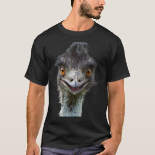 Camiseta Giant Emu Face Emu