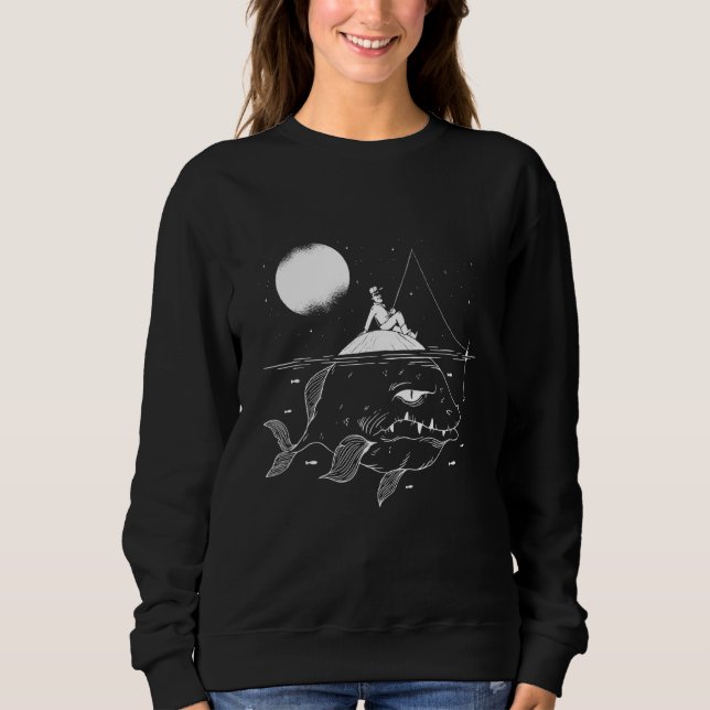 Camiseta Giant Fish Fantasy Angustiando Pesca (Frente)