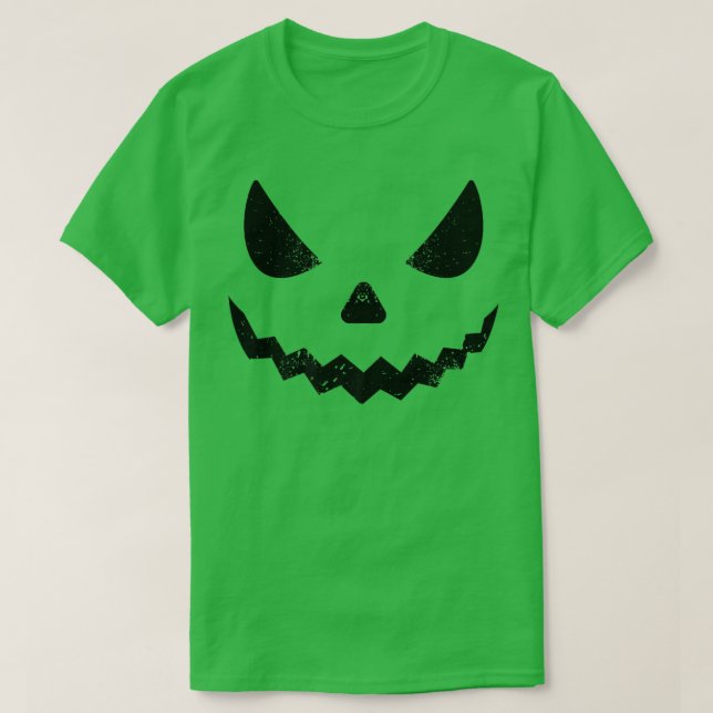 Camiseta Giant Jack O Lanterna Face Assustadora Pumpkin do  (Frente do Design)