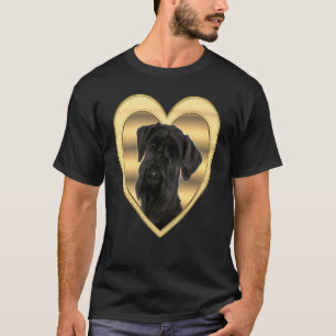 Camiseta Giant Schnauzer Dog Heart Giant Schnauzer 2