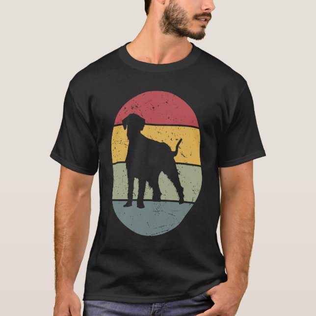 Camiseta Giant Schnauzer Vintage (Frente)