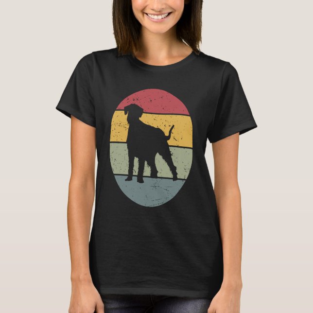 Camiseta Giant Schnauzer Vintage (Frente)