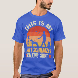 Camiseta Giant Schnauzer Walking