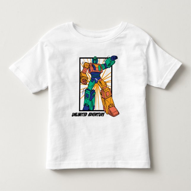 Camiseta Giant Warrior Robot: Aventura Ilimitada (Frente)