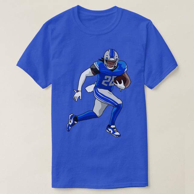 Camiseta Gibbs, a corrida (Frente do Design)